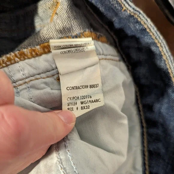 Calvin Klein Women's Bootcut Denim Jeans Dark Wash Size 8 - Picture 6 of 6